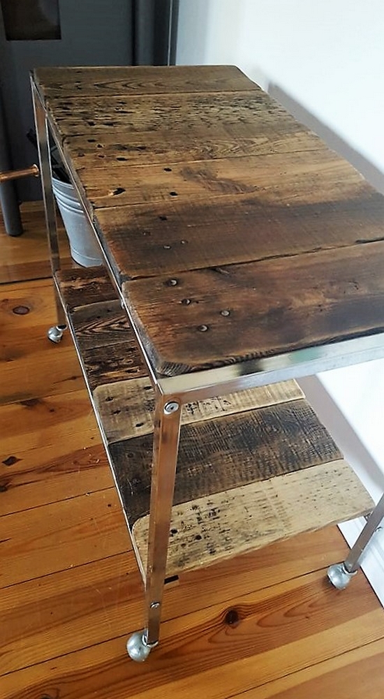pallet-side-table