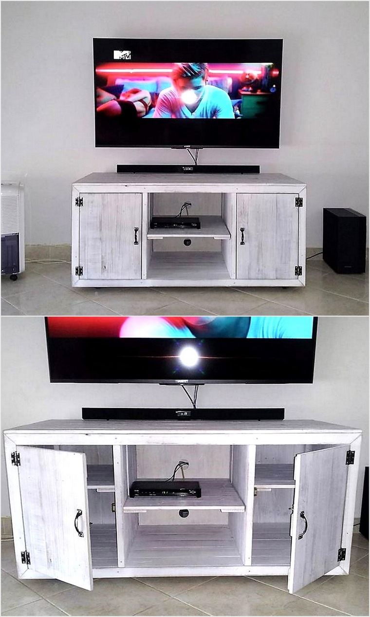 pallet-media-cabinet