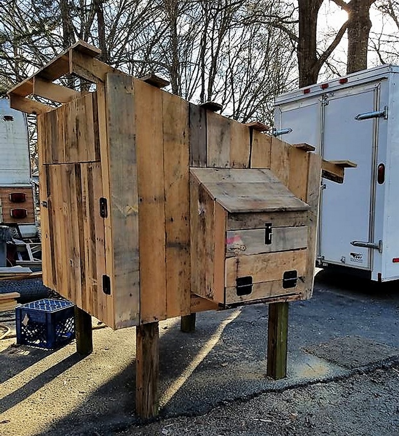 DIY Wooden Pallets Chicken Coop | Pallet Ideas