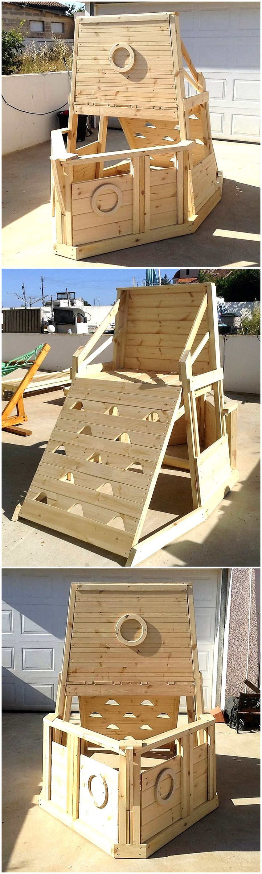pallets kids play yard