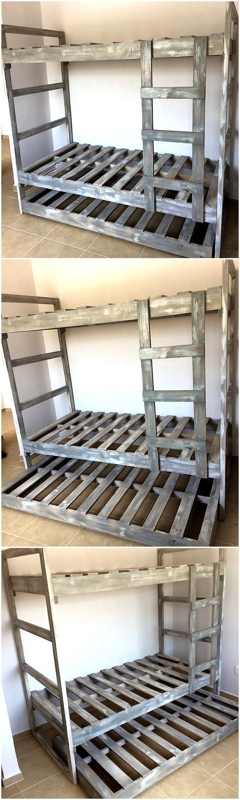 pallet bunk beds