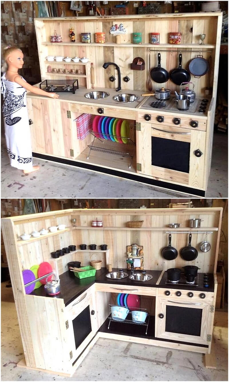 pallets wooden kids mud kitchen plans