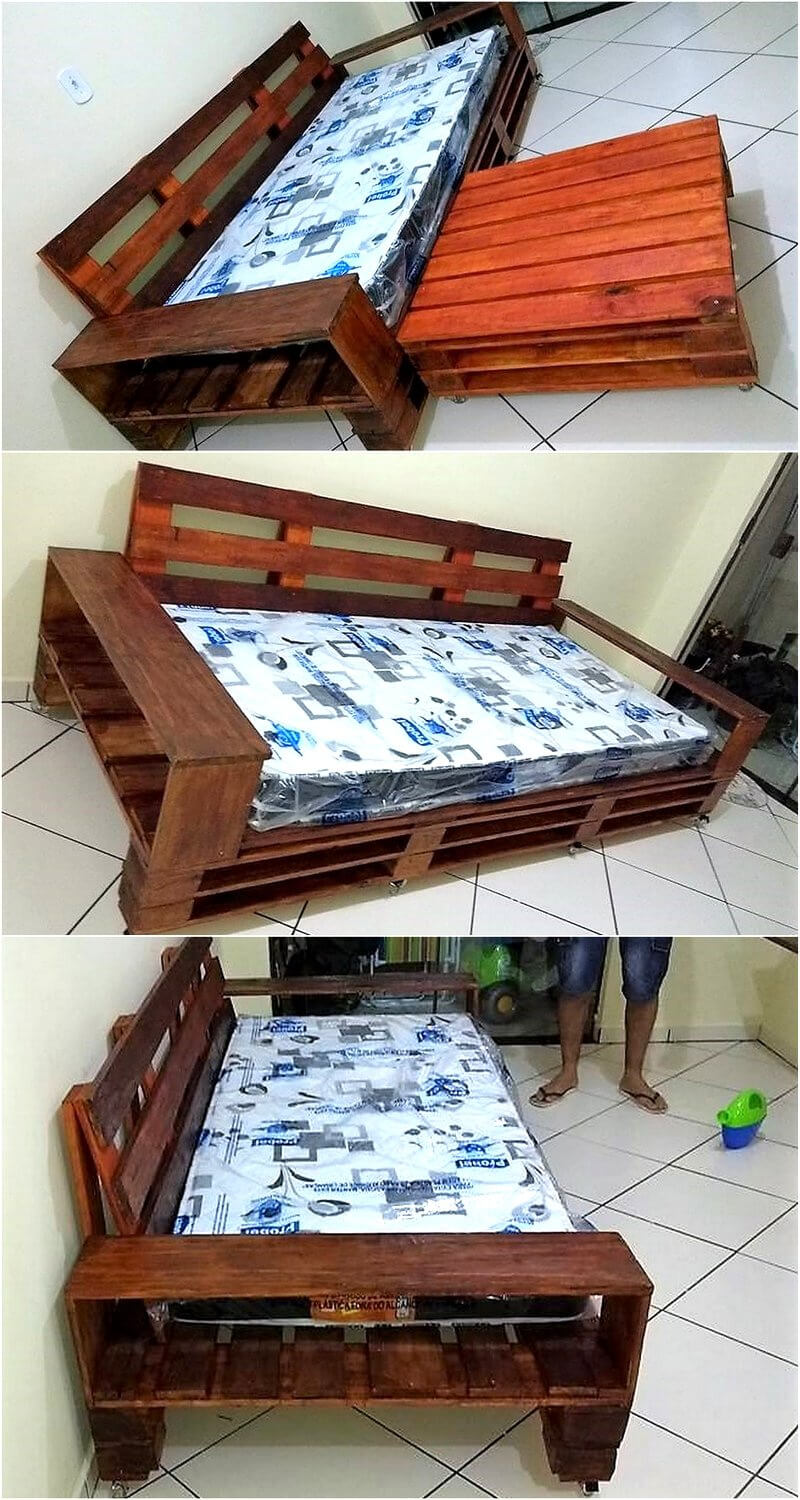 repurposed pallet couch idea