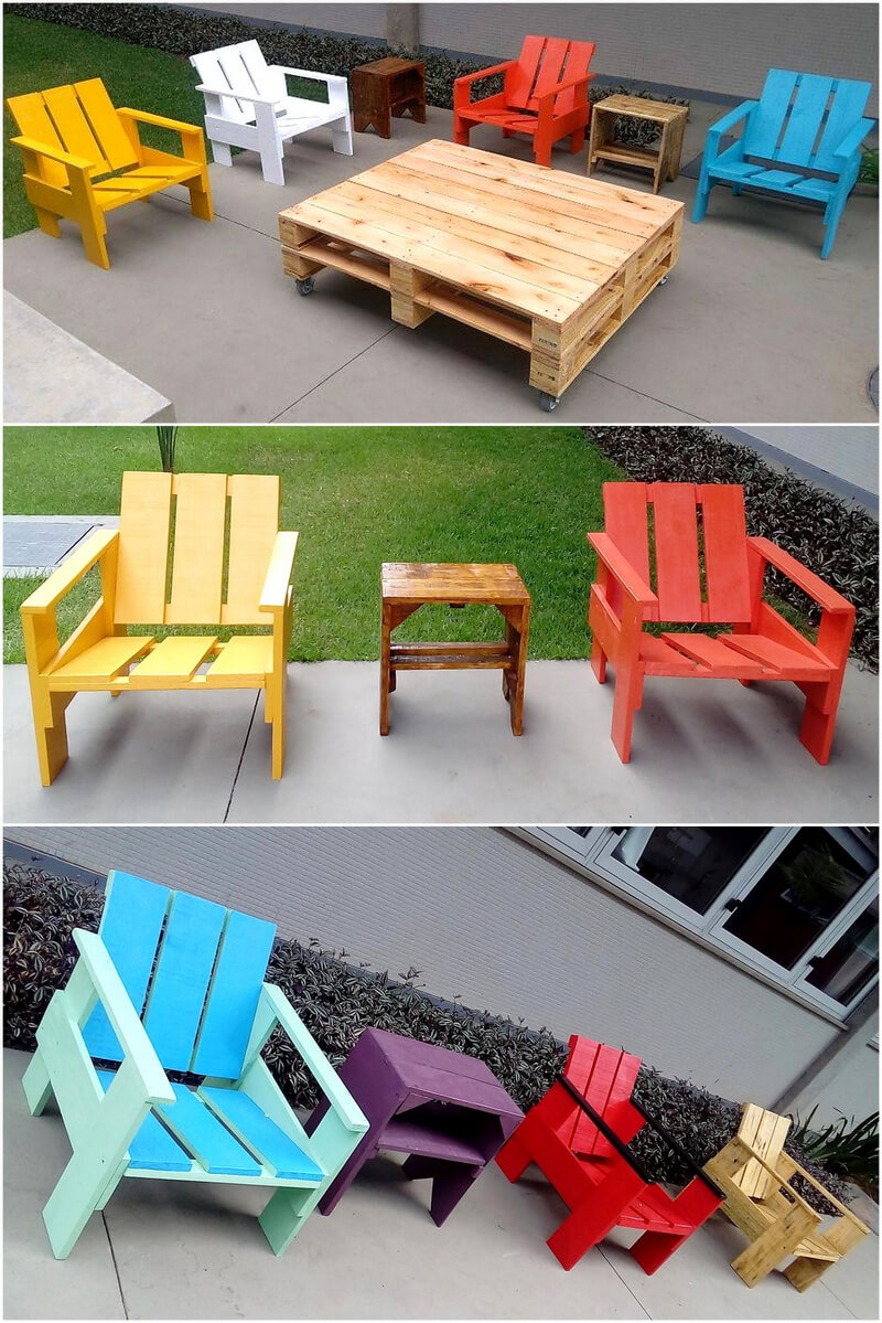 pallets garden furniture for kids