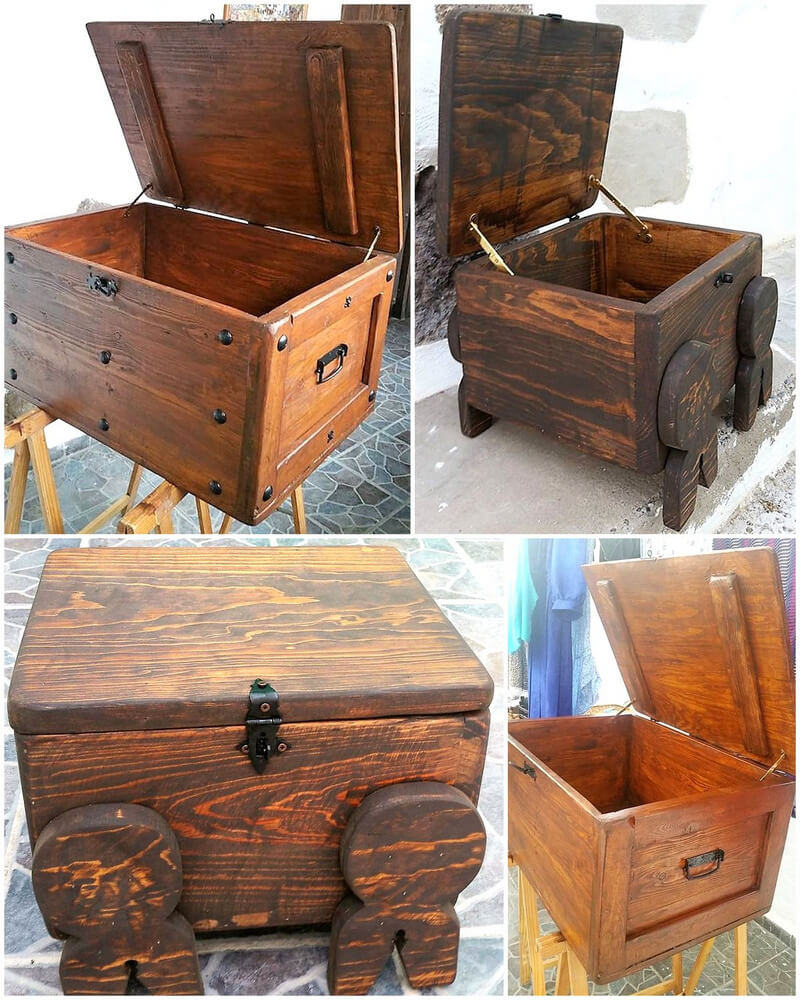 wooden pallets made chests