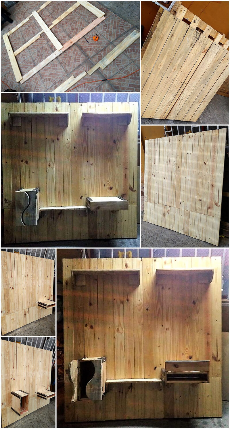 diy pallets wooden wall art