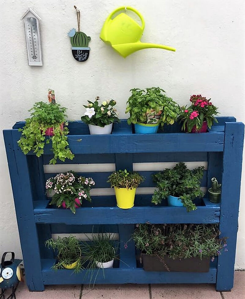 pallet vertical planter