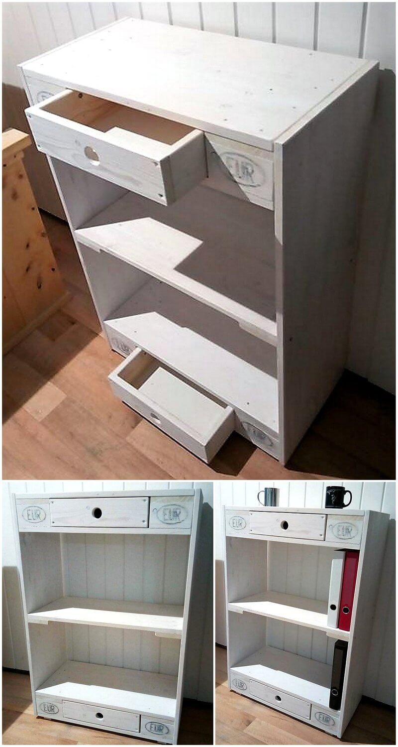 wood pallet sideboard idea