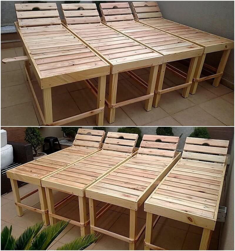 wooden pallets made stretchers