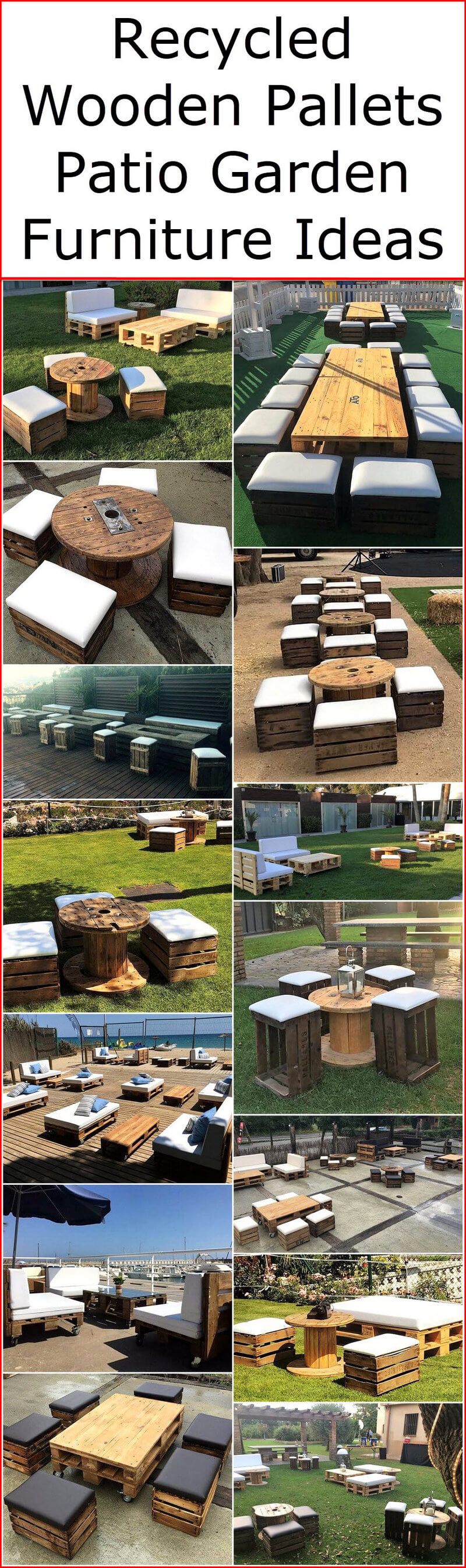 pallet patio furniture ideas