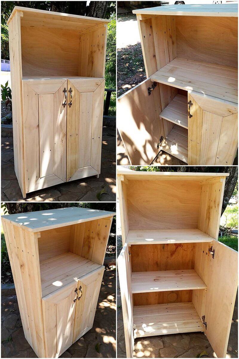 pallet kitchen cabinet