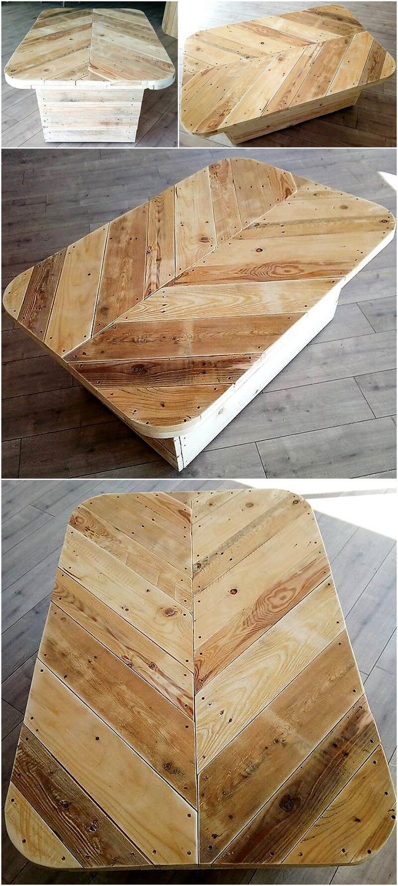 repurposed pallet table