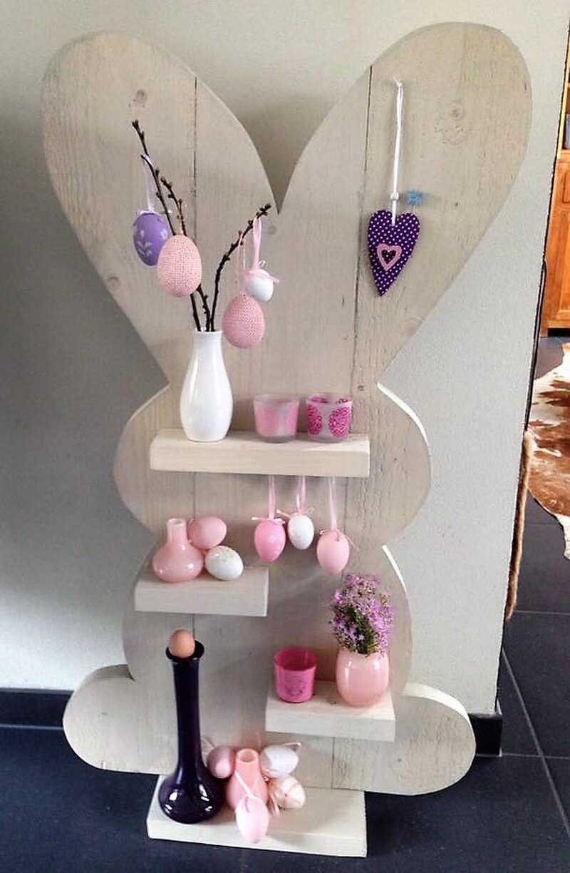 wood pallet shelf art 2